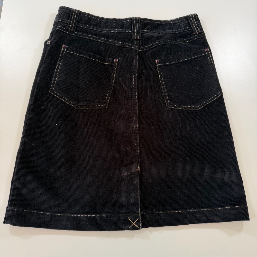 Boden Black Cord Mini Skirt - Picture 12 of 12